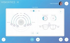 Zentrierdaten vom Visioffice